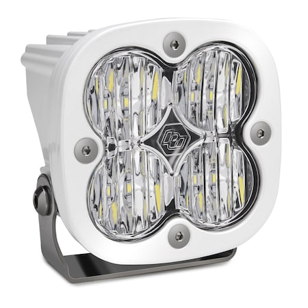 LED Light Pod Wide Cornering Pattern Clear White Squadron Sport